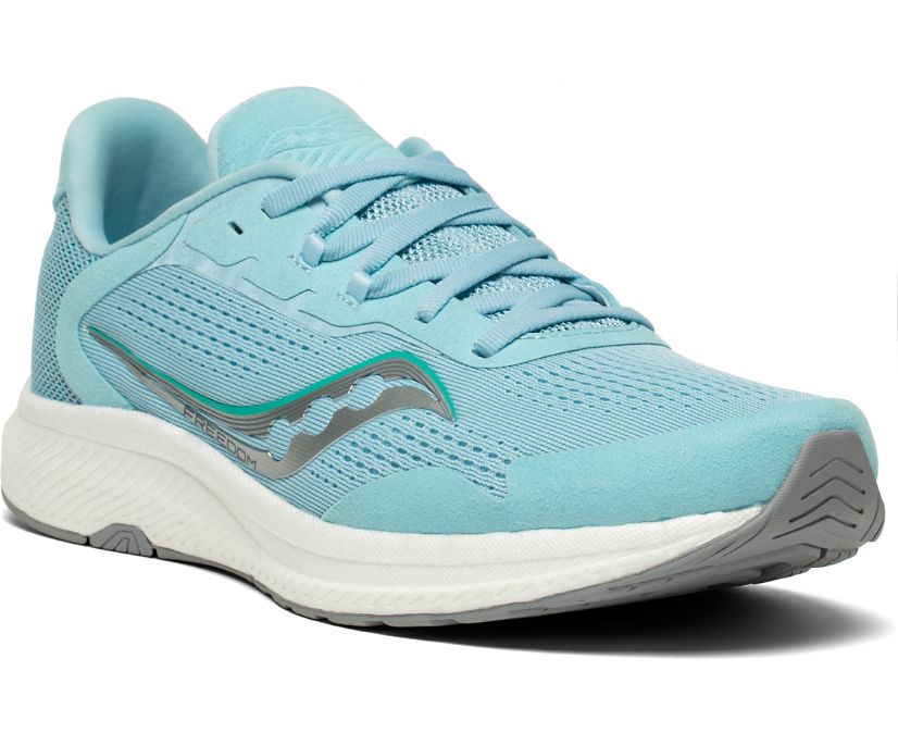 Saucony Freedom 4 Women's Running Shoes Turquoise | AU 134RVDW